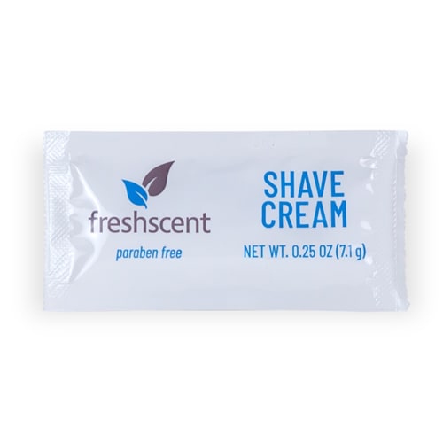 Crema de Afeitar Freshscent, Paquetes de 0.25 oz